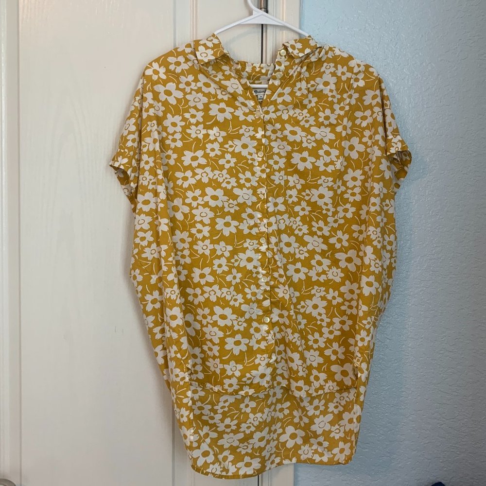 Madewell Floral Top